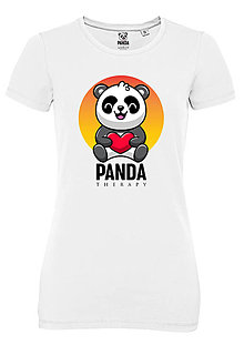 Topy, tričká, tielka - Láskavá Panda „Sebaláska“ - 15359307_