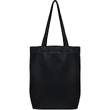 Veľké tašky - Kožená taška SHOPPER - černá - 15362035_