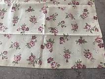 Úžitkový textil - Jemná ružičková nádhera - 15366051_