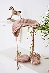 Detské čiapky - Čiapočka pre bábätko - kolekcia LÍSTKY - 15365660_