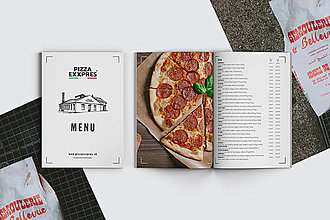 Grafika - Menu Pizza Exxpres - 15370205_