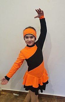 Detské oblečenie - Tréningové šaty na krasokorčuľovanie - 15369247_