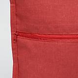 Úžitkový textil - Maky s červenou 3 - dekoračná obliečka na vankúš 40x40 - 15369208_