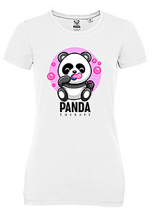 Topy, tričká, tielka - Veselá Panda „De Luxe“ - 15367787_