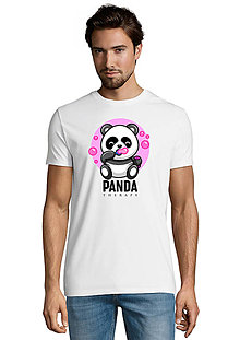 Topy, tričká, tielka - Veselá Panda „De Luxe“ - 15367806_