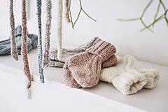 Ponožky pre bábätko - kolekcia LÍSTKY
