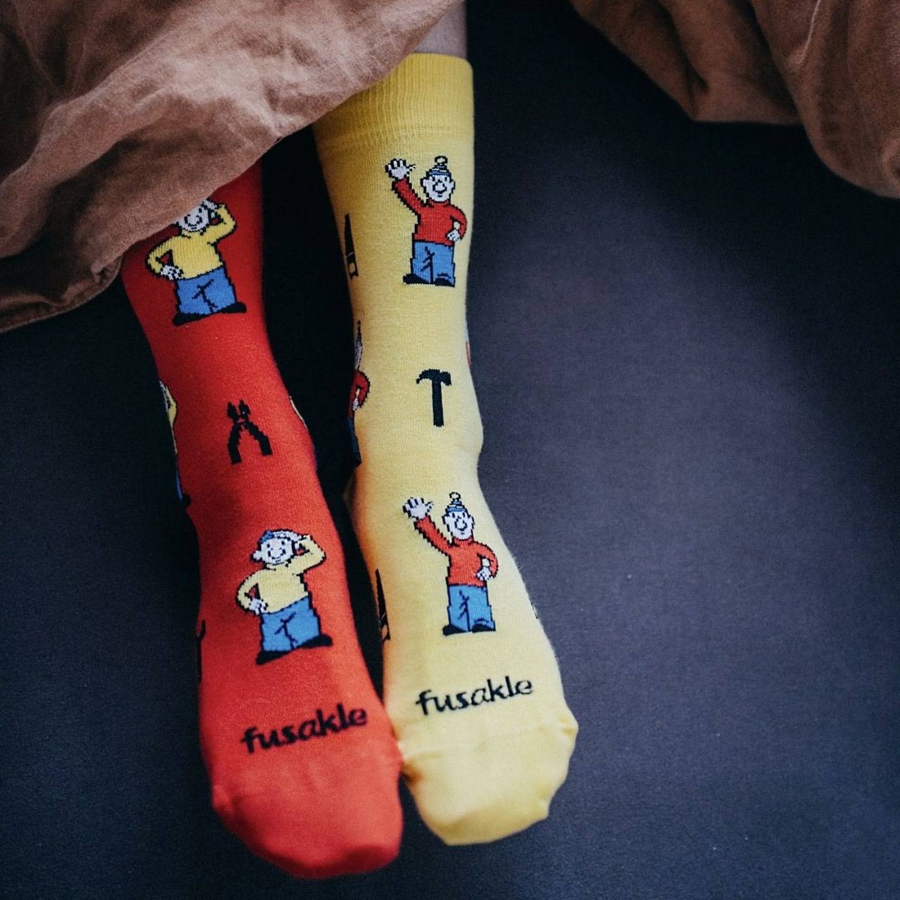 Ponožky Fusakle Pat a Mat (S (35-38))