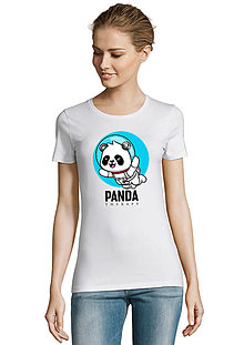 Topy, tričká, tielka - Lietajúca Panda „Nad vecou“ - 15371038_