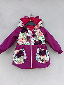 Detské oblečenie - Softshellový kabátik č 92 - 15374659_