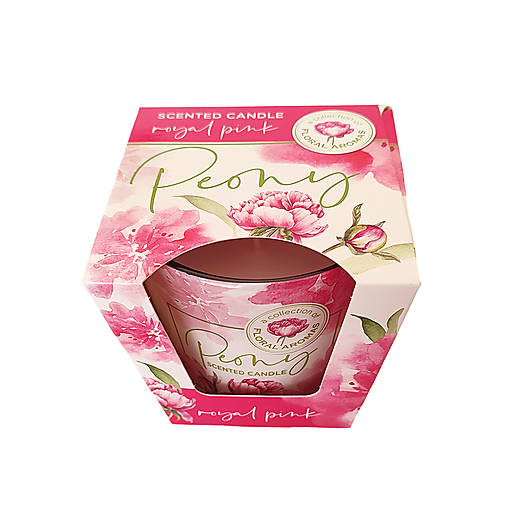 Vonná sviečka Peony - Royal Pink