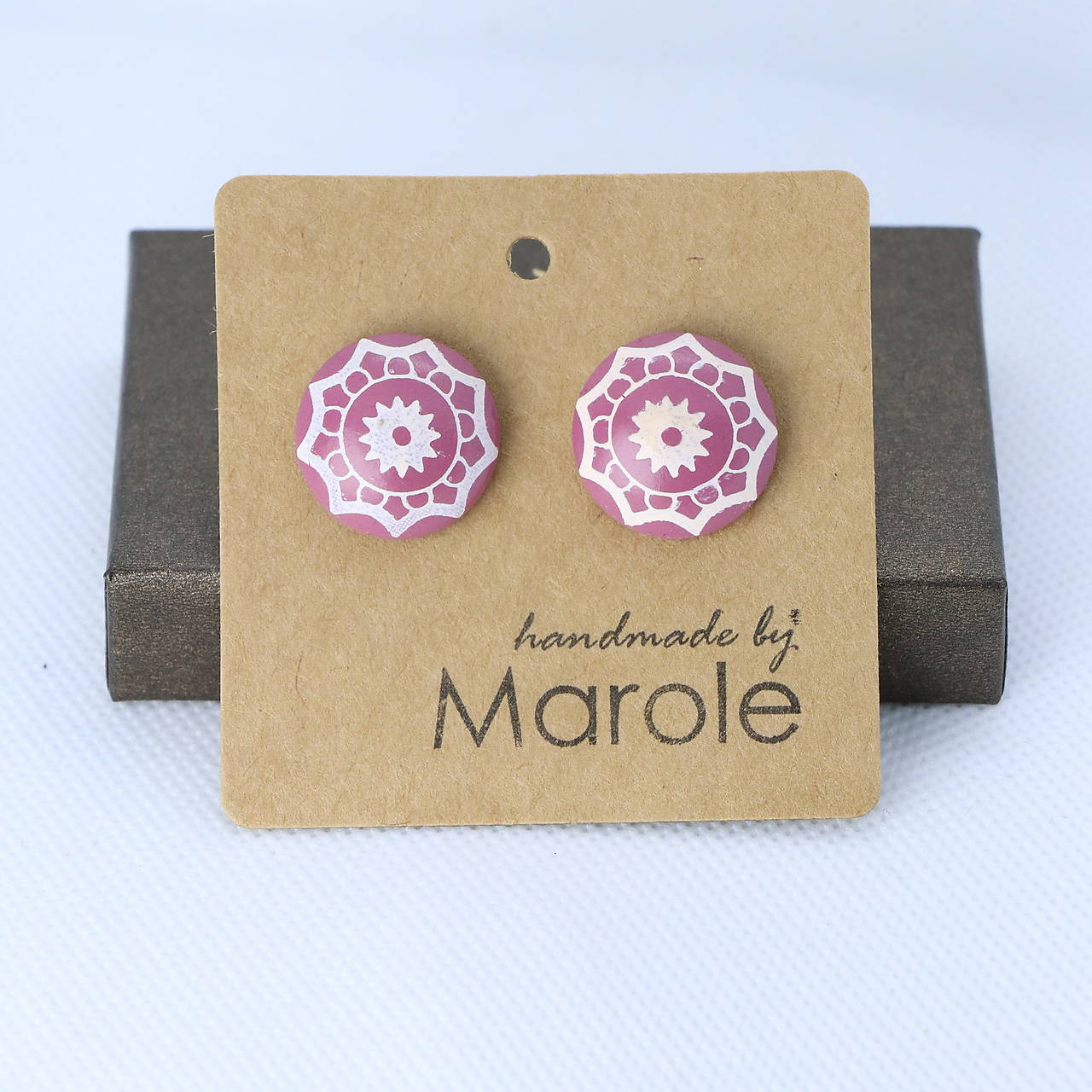 Náušnice polymérové M (Staroružové)