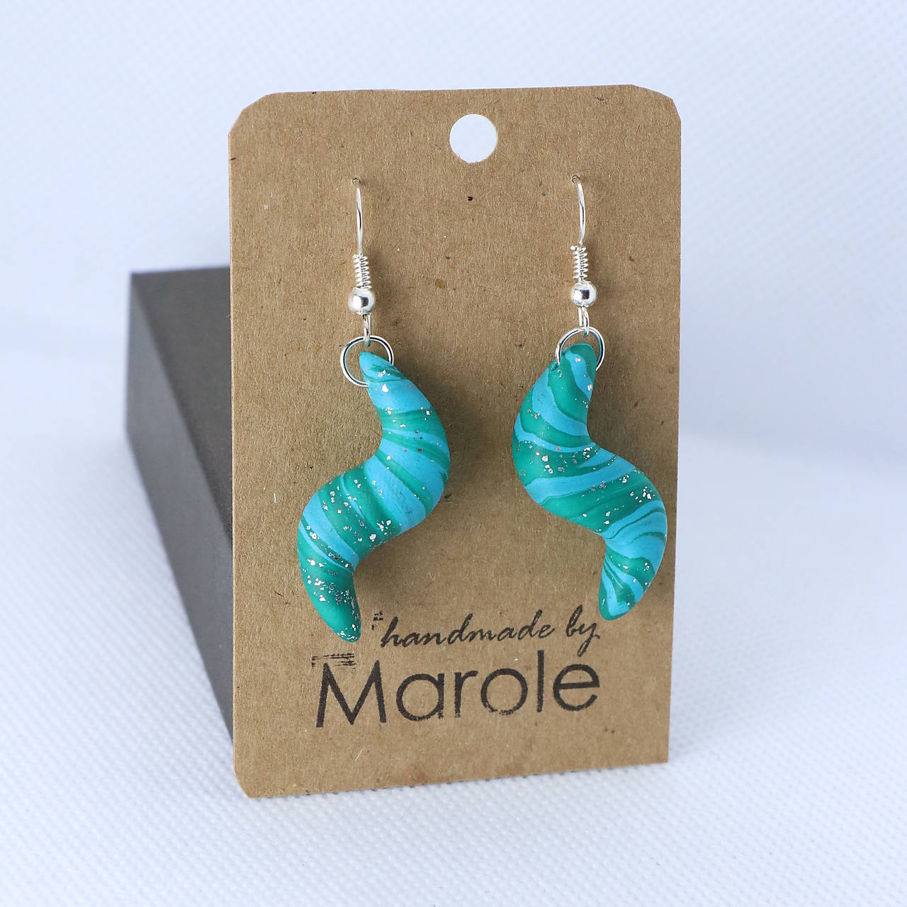 Náušnice Tyrkysové červíky