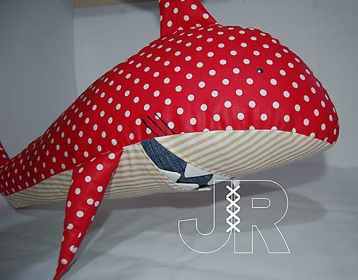 Úžitkový textil - žralok mama - 15373902_
