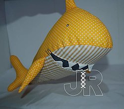 Úžitkový textil - žralok dieťa - 15373939_