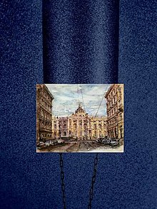 Grafika - Fine Art Print "Mesto po daždi" - 15377893_