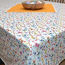 Úžitkový textil - FLORIAN 1- kvetinový obrus na celý stôl - 15376900_