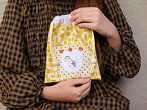 Detský textil - vrecúško "darček k objednávke" - 15381005_