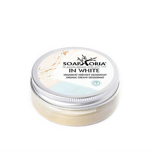 In white - organický krémový deodorant