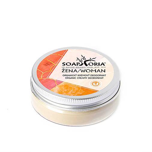 Žena - organický krémový deodorant