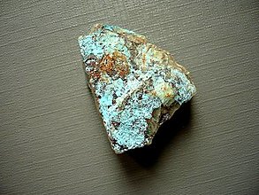 Minerály - Surový - chrysokol s malachitem 36 mm, č.5f - 15381679_