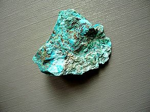 Minerály - Surový - chrysokol s malachitem 32 mm, č.6f - 15381688_