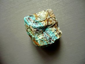 Minerály - Surový - chrysokol s malachitem 28 mm, č.9f - 15381711_