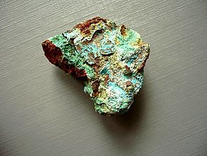Minerály - Surový - chrysokol s malachitem 34 mm, č.11f - 15381721_