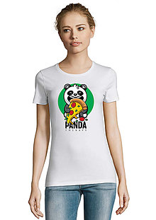 Topy, tričká, tielka - Liečivá Panda „Margherita“ - 15382882_