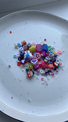 Iné šperky - 💐 Beads confetty 💐 - 15382719_