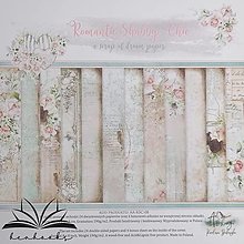 Papier - Sada scrapbook papierov (20,3x20,3cm) Alchemy of Art - Romantic Shabby Chic - 15385176_