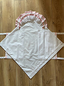 Detský textil - Zavinovačka s ružovým ľudovým motívom - C1 (Obliečka) - 15383151_