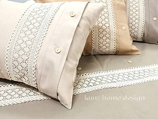 Úžitkový textil - Posteľná bielizeň MELINDA double - 15386841_