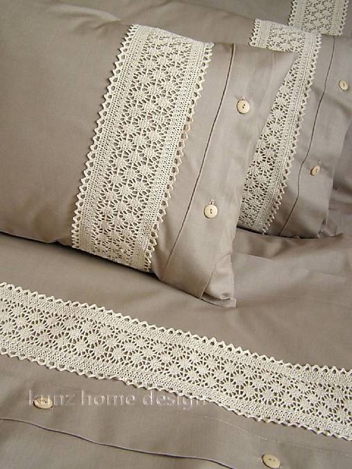Úžitkový textil - Posteľná bielizeň MELINDA double - 15386857_