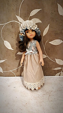 Hračky - Vintage šaty s čepčekom pre Paola Reina - 15390006_