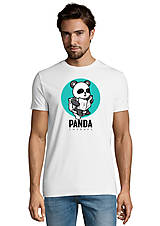 Topy, tričká, tielka - Informovaná Panda „Stará klasika“ - 15389471_