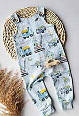 Detské oblečenie - Tepláky na traky, romperky - 15391286_