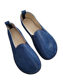 Ponožky, pančuchy, obuv - Barefoot obuv kožená - 15392505_