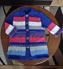 Detské oblečenie - Kabát pre dievčatko deti - 15393292_
