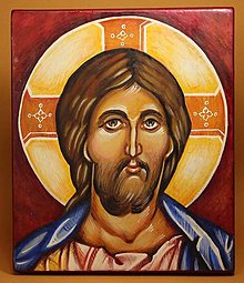 Obrazy - IKONA Kristus Pantokrator - 15393916_