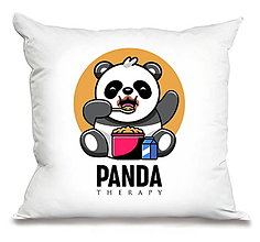 Úžitkový textil - Liečivá Panda „Mľaskajúca“ - 15395340_