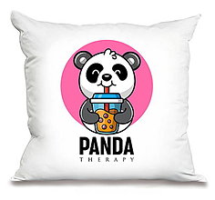 Úžitkový textil - Liečivá Panda „Sŕkajúca“ - 15395412_