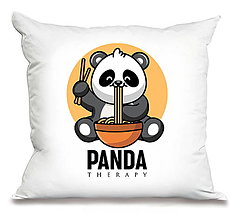 Úžitkový textil - Liečivá Panda „Rezance“ - 15395428_