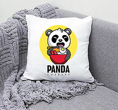 Úžitkový textil - Liečivá Panda „Padajúca ryža“ - 15395431_