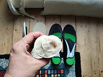 Ponožky, pančuchy, obuv - VLNIENKA barefoot termo vložky do topánok / do bot / pre deti  / dámske /pánske 100% Ovčie runo MERINO s latexom - 15398705_