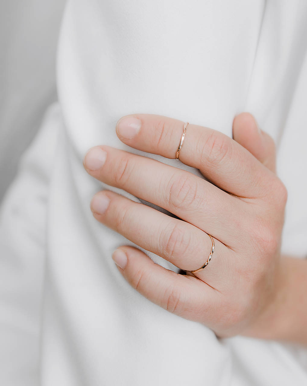 prsteň STUHA 01 ružové zlato