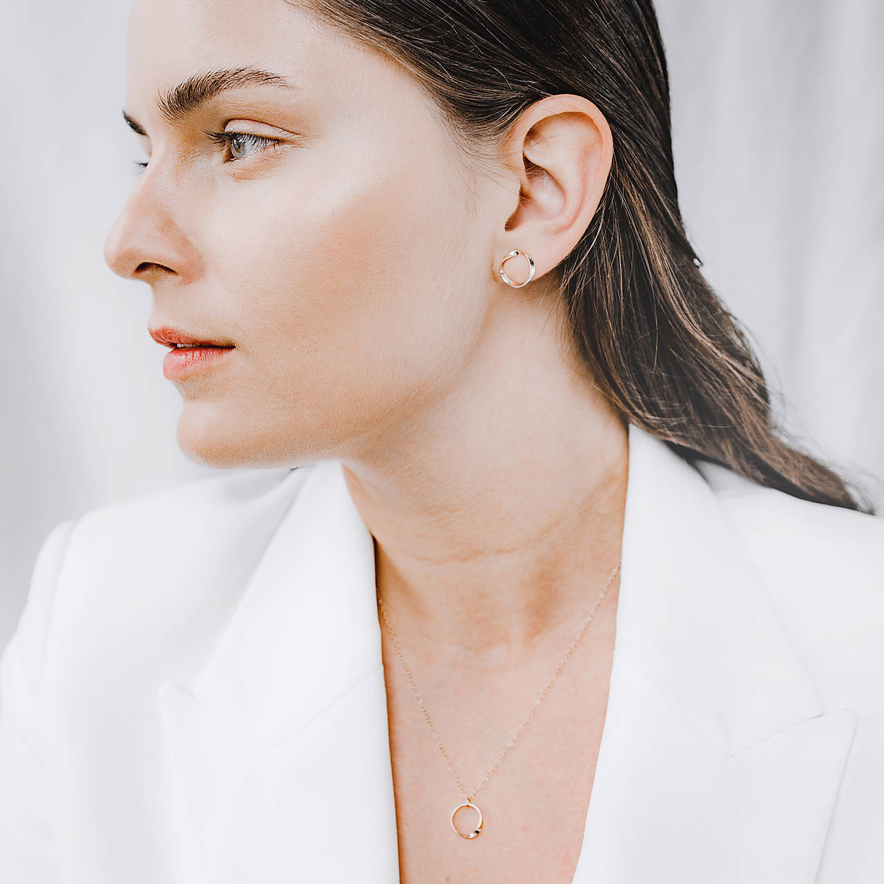 náušnice STUHA 031 zlato