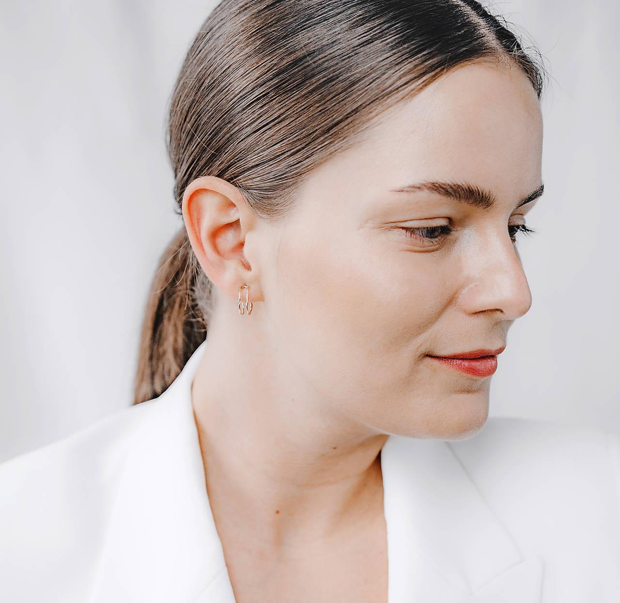 náušnice STUHA 05 zlato