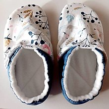Detské topánky - látkové capačky - 15395739_