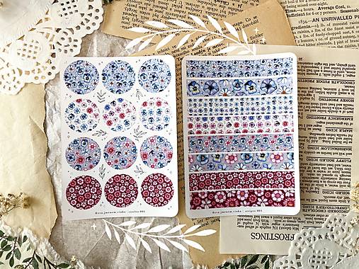Papier - Samolepky " Pattern 004" - 15398973_