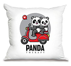 Úžitkový textil - Pandapriatelia „Na celý život“ - 15396341_